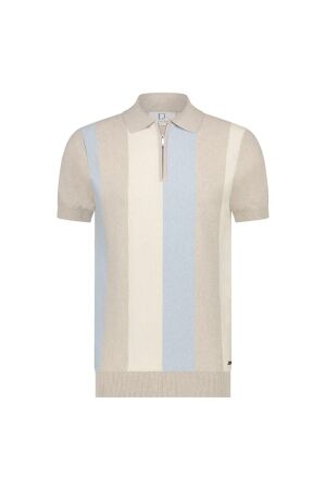 BORN WITH APPETITE BORN WITH APPETITE austin knitted polo Poloshirts 210 light blue