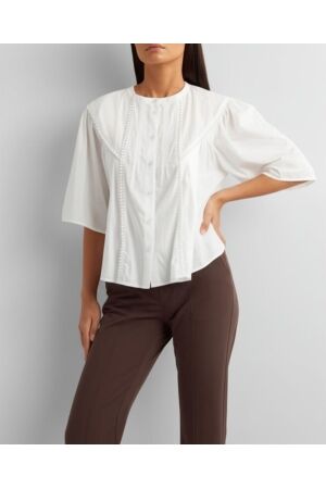 MSCH Copenhagen MSCH Copenhagen mschethelyn 2 4 shirt Blouse bright white