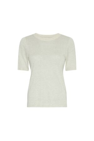 MSCH Copenhagen MSCH Copenhagen mschrini kobra 2 4 pullover Trui korte mouw sand melange