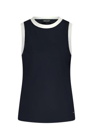 LADY DAY LADY DAY st tropez l24.375.2402 Tops en Singlets blue-off white