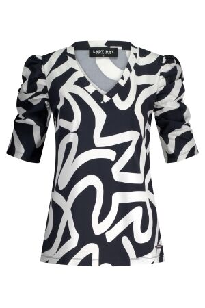 LADY DAY LADY DAY tigger l24.399.2431 T-shirt Korte mouw keith blue
