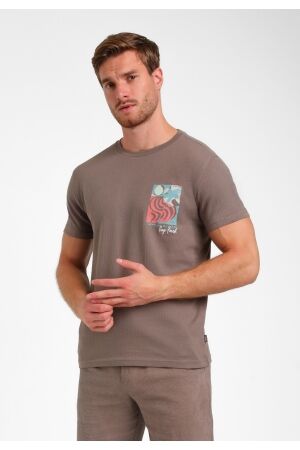 Gabbiano Gabbiano 155916 t-shirts Print T-shirts 5997 desert taupe