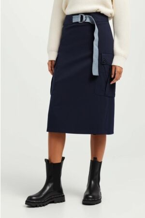 ZIP73 ZIP73 cargo skirt z25/130/04/412 412 navy