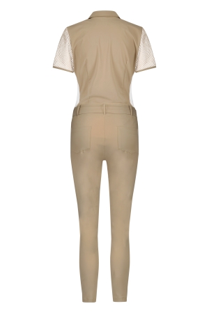 ZIP73 ZIP73 jumpsuit mesh z25/146/02/710 Jumpsuit 710 gold