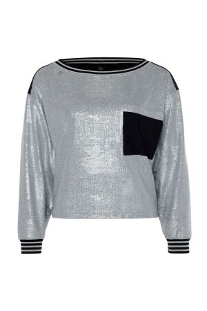ZIP73 ZIP73 sweater z25/222/01/040 Sweater 040 silver