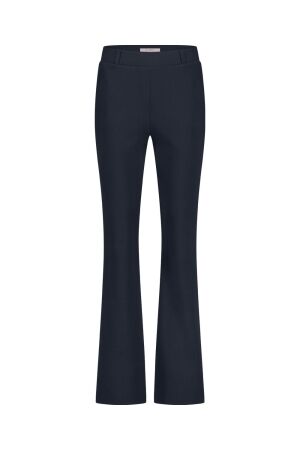 Studio Anneloes Studio Anneloes flair bnd structure trouser 12341 Flared 6900 dark blue