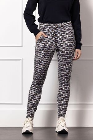 Studio Anneloes Studio Anneloes stairdown chain trousers 12348 Broek 9997 multi color