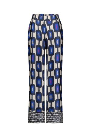 Studio Anneloes Studio Anneloes inky satin chain trouser 12350 Broek 9997 multi color