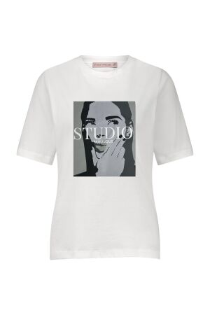 Studio Anneloes Studio Anneloes Klaasje photo print 12412 T-shirt Korte mouw 1000 white