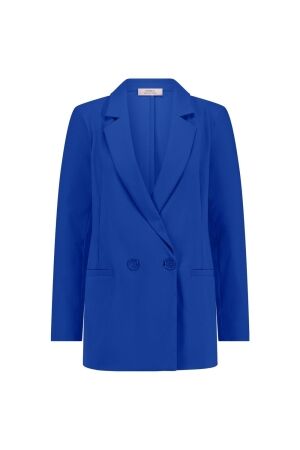 Studio Anneloes Studio Anneloes sence bonded blazer 12359 Blazers 6800 royal blue