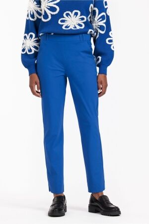 Studio Anneloes Studio Anneloes anne bonded trousers 12362 Broek 6800 royal blue