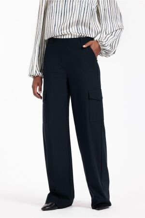 Studio Anneloes Studio Anneloes lexie cargo trousers 12380 Cargobroeken 6900 dark blue