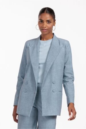 Studio Anneloes Studio Anneloes blossom melee blazer 12373 Blazers 9300 silver grey