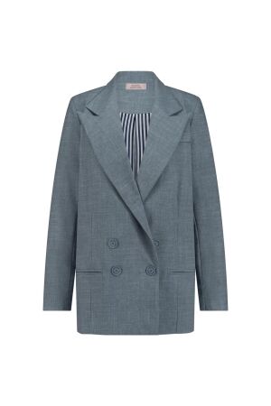 Studio Anneloes Studio Anneloes blossom melee blazer 12373 Blazers 9300 silver grey