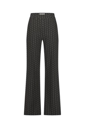 Studio Anneloes Studio Anneloes marilon mono trousers 12293 Broek 9022 black/latte