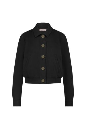 Studio Anneloes Studio Anneloes mabely honeycomb jacket 12317 Jackets 9000 black