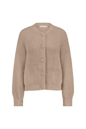 Studio Anneloes Studio Anneloes benja mink bomber 12320 Jackets 2200 latte