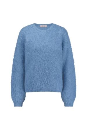 Studio Anneloes Studio Anneloes lisette furry pullover 12329 Trui 6600 light blue