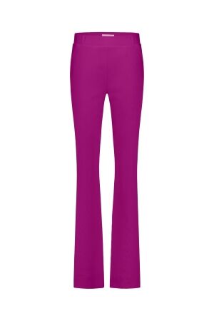 Studio Anneloes Studio Anneloes flair long bnd structure trousers 12183 Flared 5100 magenta