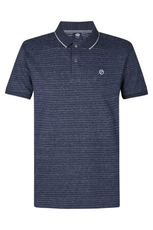 Petrol Petrol men polo short sleeve m-1050-pol916 Poloshirts 5178 navy blue