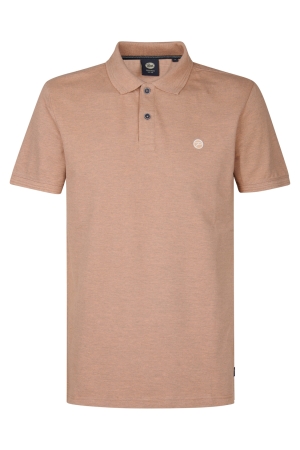 Petrol Petrol men polo short sleeve m-1050-pol913 Poloshirts 7143 sandal wood