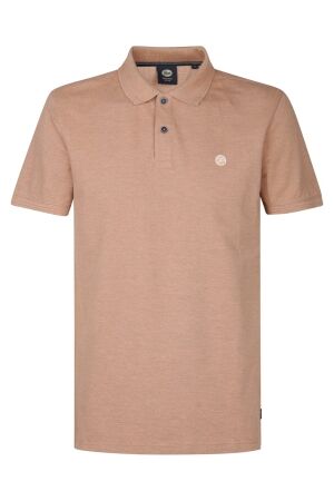 Petrol Petrol men polo short sleeve m-1050-pol913 Poloshirts 7143 sandal wood
