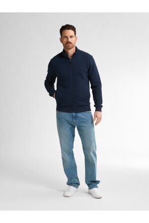 Petrol Petrol men sweater collar zip m-1050-swc333 Vest 5178 navy blue