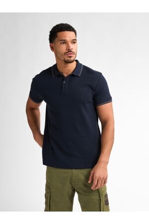 Petrol Petrol men polo short sleeve m-1050-pol919 Poloshirts 5178 navy blue