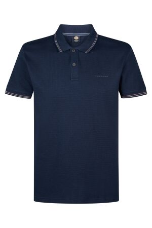 Petrol Petrol men polo short sleeve m-1050-pol919 Poloshirts 5178 navy blue