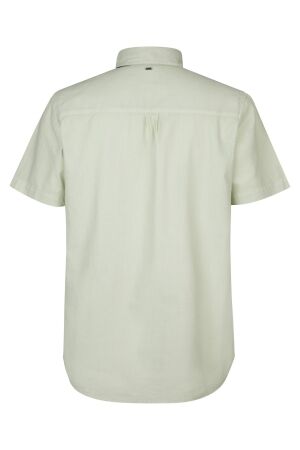 Petrol Petrol men shirt short sleeve uni m-1050-sis414 Overhemd 6173 desert sage