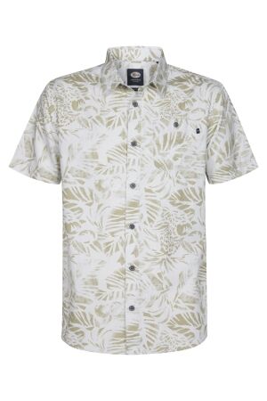 Petrol Petrol men shirt short sleeve aop m-1050-sis422 Overhemd 0112 seashell