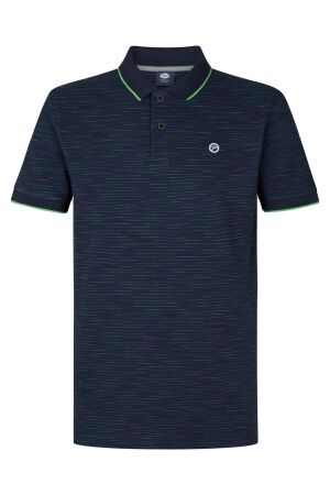 Petrol Petrol men polo short sleeve m-1050-pol914 Poloshirts 5178 navy blue