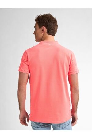 Petrol Petrol men polo short sleeve m-1050-pol945 Poloshirts 3099 fiery coral