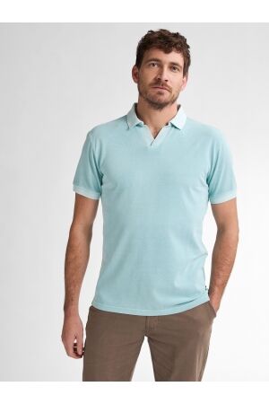 Petrol Petrol men polo short sleeve m-1050-pol910 Poloshirts 5180 aqua