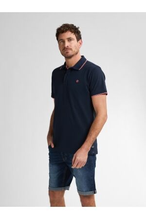 Petrol Petrol men polo short sleeve m-ros-pol003 Poloshirts 5178 navy blue