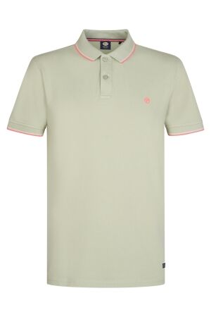 Petrol Petrol men polo short sleeve m-ros-pol003 Poloshirts 6173 desert sage