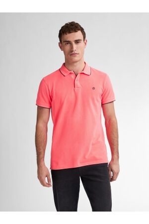 Petrol Petrol men polo short sleeve m-ros-pol003 Poloshirts 3099 fiery coral