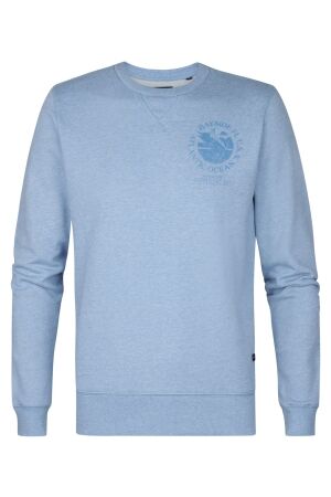 Petrol Petrol men sweater round neck m-1050-swr315 Sweater 5187 pale blue