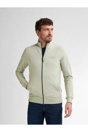 Petrol Petrol men sweater collar zip m-1050-swc303 Vest 6173 desert sage