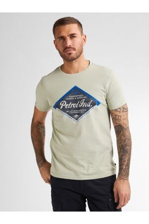 Petrol Petrol men t-shirt ss classic print m-1050-tsr634 Print T-shirts 6173 desert sage