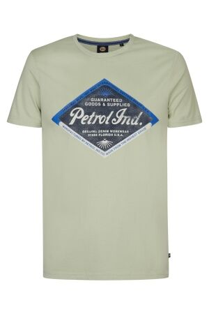 Petrol Petrol men t-shirt ss classic print m-1050-tsr634 Print T-shirts 6173 desert sage
