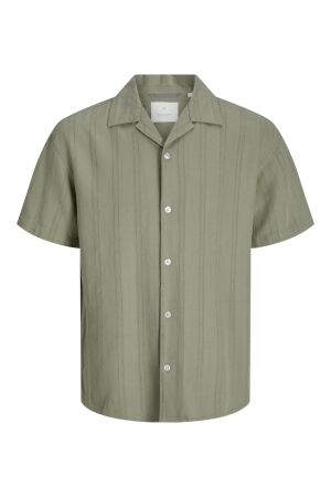 Jack & Jones Jack & Jones jprccmontana dobby resort s/s shirt sn Overhemd dried sage