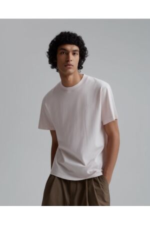 Jack & Jones Jack & Jones jprblachad branding ss crew neck tee sn Basic T-shirts pink marshmallow