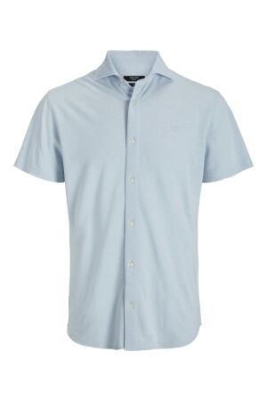 Jack & Jones Jack & Jones jprblalance pique s/s shirt smu Overhemd twilight blue