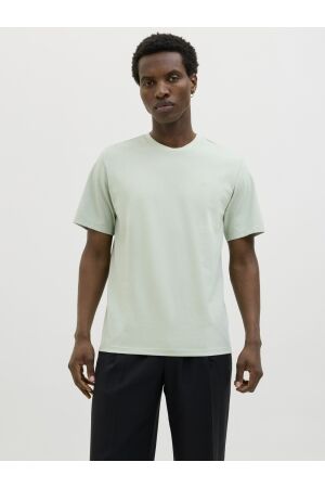 Jack & Jones Jack & Jones jprbluhug ss tee Basic T-shirts aqua gray