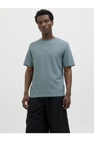 Jack & Jones Jack & Jones jprblafranco ss tee crew neck ln Print T-shirts stormy sea
