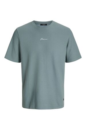 Jack & Jones Jack & Jones jprblafranco ss tee crew neck ln Print T-shirts stormy sea