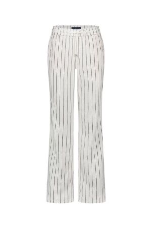 Red Button Red Button colette cotton linnen stripe l33 srb4441 Broek navy