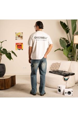 Quotrell Quotrell elevate t-shirt th42538 Print T-shirts 0003 white/black