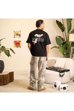 Quotrell Quotrell heron t-shirt th42541 Print T-shirts 0002 black/white